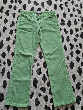 Vineyard Vines Women's Green Corduroy Pants